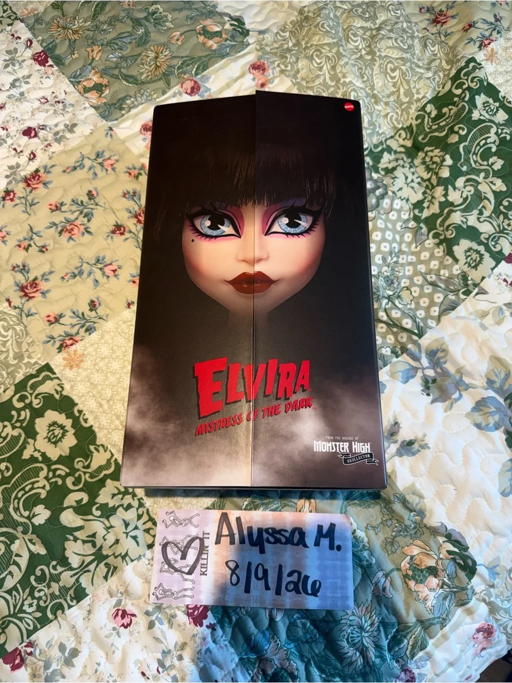 NIB Monster High Skullector Elvira Mistress of Evil Doll (2022)